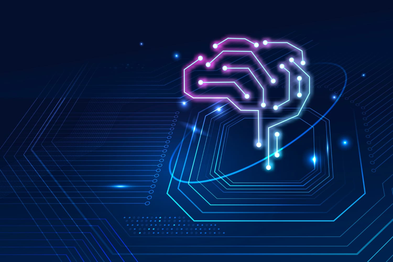 Technology Circuit Background