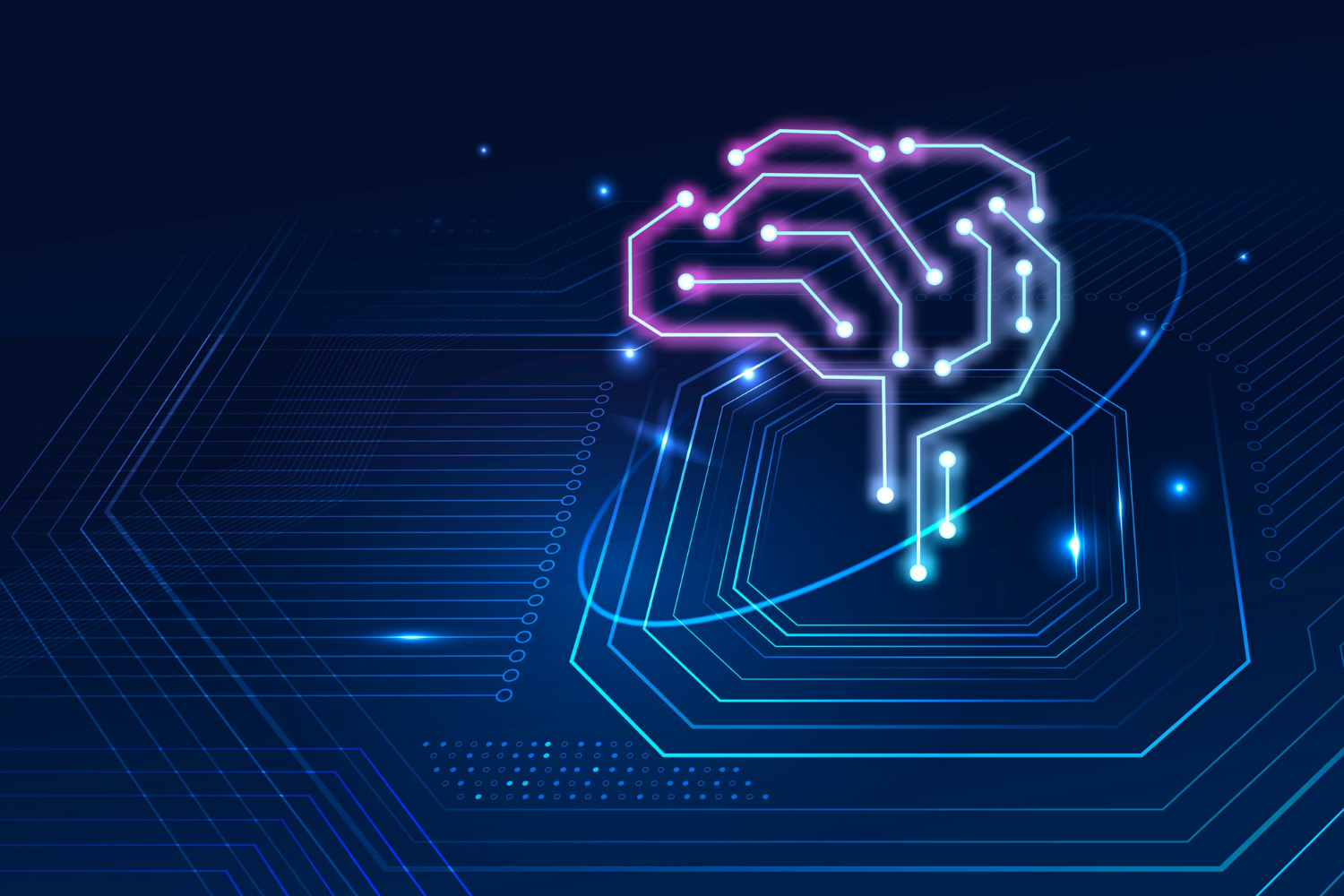 Technology Circuit Background