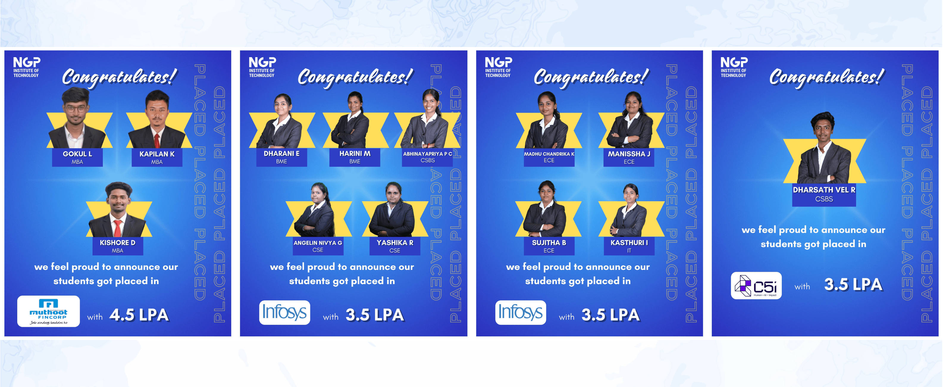 Placement Congratulations 6